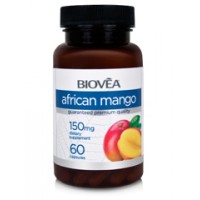 Африканско Манго (African Mango) 150mg / 60 капсули за подтискане на апетита от Biovea