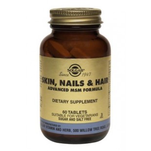 Красиви кожа, нокти и коса от Солгар (Solgar Skin, Nails & Hair) - 60 таблетки.