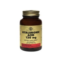 Солгар Хиалуронова киселина (Solgar) - 120 mg. / 30 таблетки против бръчки