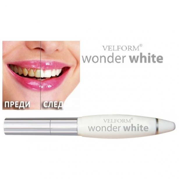 Писалка за избелване на зъби Wonder White (Уондър Уайт)
