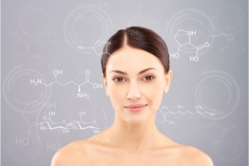 Хиалуронова киселина е вещество, което отговаря за стегнатия и млад вид на кожата, използва се в хирургията и в козметичната промишленост в кремове, лосиони срещу стареене.